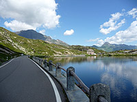 San Bernardino - Passhöhe von Süden