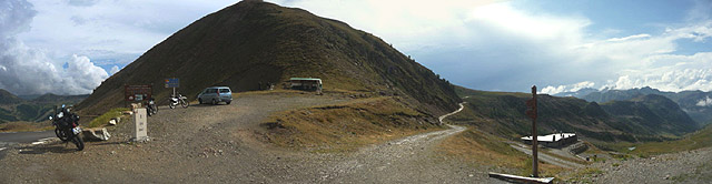 Lombarde - Passhöhe Pano rechts
