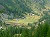 Lombarde - Nordrampe oben Blick in Tal