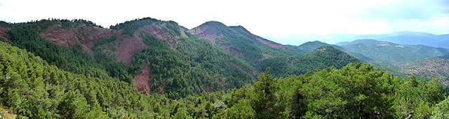 Trava - Aussichtspunkt Landschaft Pano